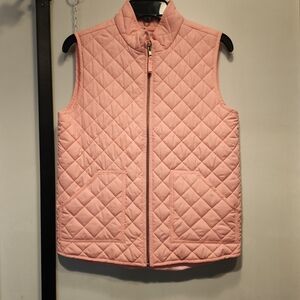 Crewcuts Peach Quilted Vest